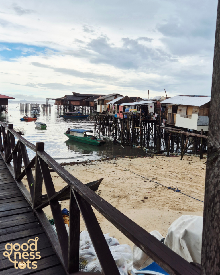orang bajau sea village