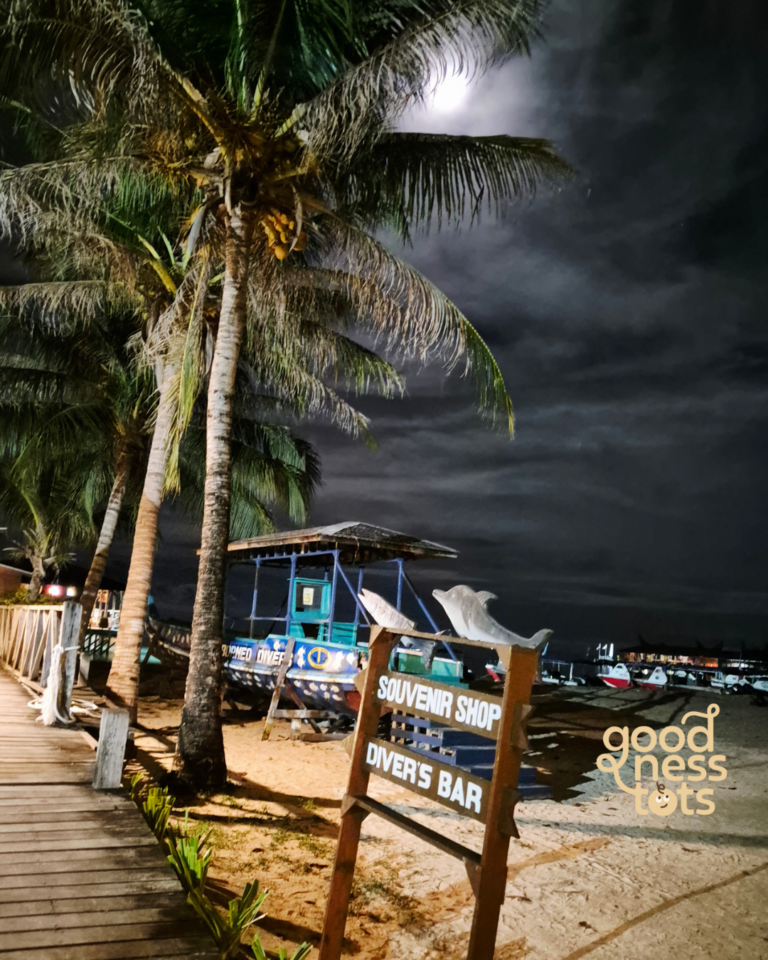 night views at the Sabah